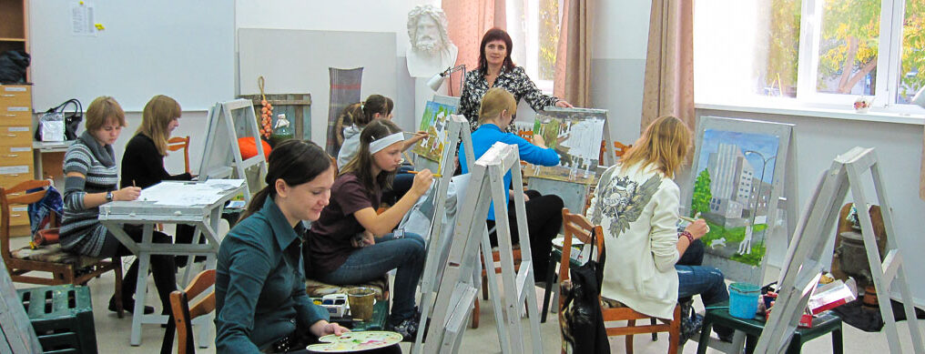 Урок композиции. Преподаватель Лавринова С.В.